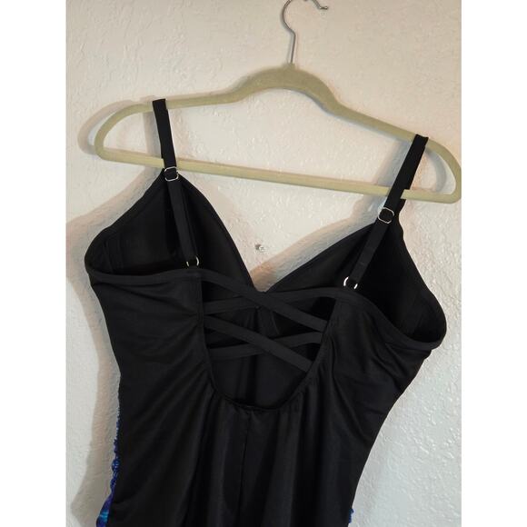 Miraclesuit Women's Temptress‎ One Piece Swimsuit Paka Mayan Size 16 Shaping - Picture 10 of 11